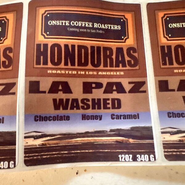 Honduras La Paz Washed